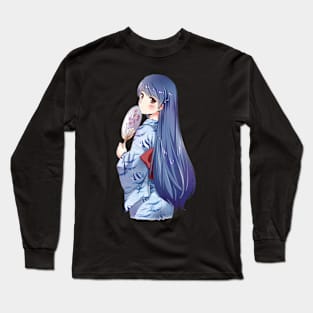 Domestic Girlfriend Kawaii Rui Tachibana Fanart Long Sleeve T-Shirt